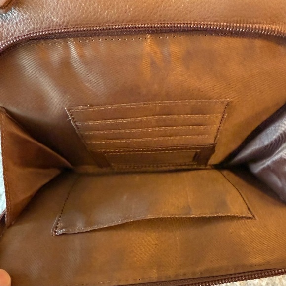 Great American Leather Works Brown Leather Shoulder Bag - Picture 8 of 12